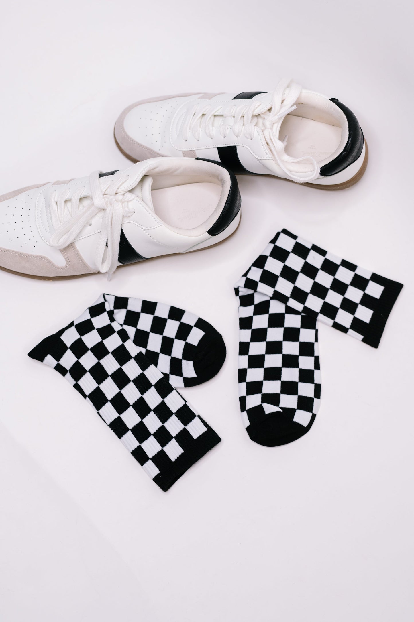 Check Yo'Self Quarter Socks